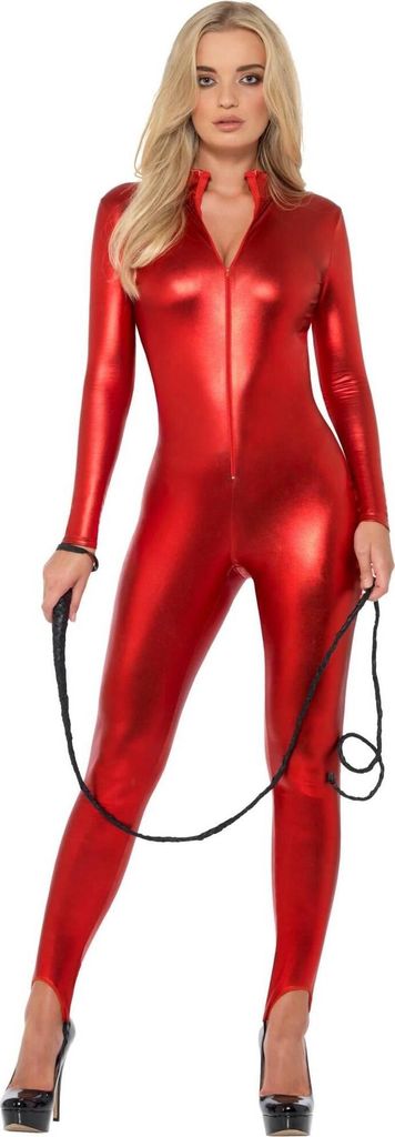 Fever - "Miss Whiplash" Kostüm für Damen SM1221 (XS) (Rot)