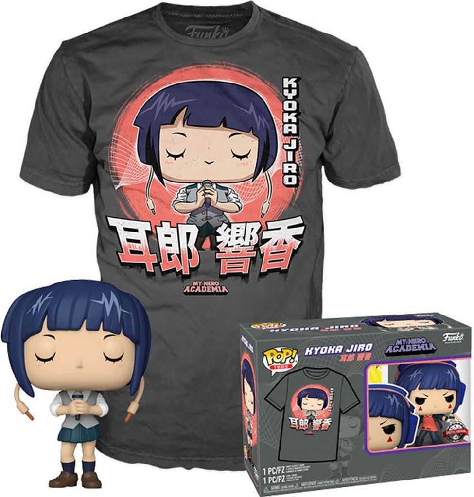 My Hero Academia Funko POP! & Tee Vinyl Figur & T-Shirt Set Kyoka Jirou M