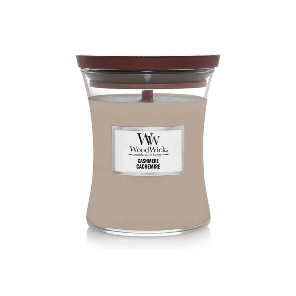 WoodWick Cashmere Duftkerze mit Holzdocht 275 g Produktbild 7
