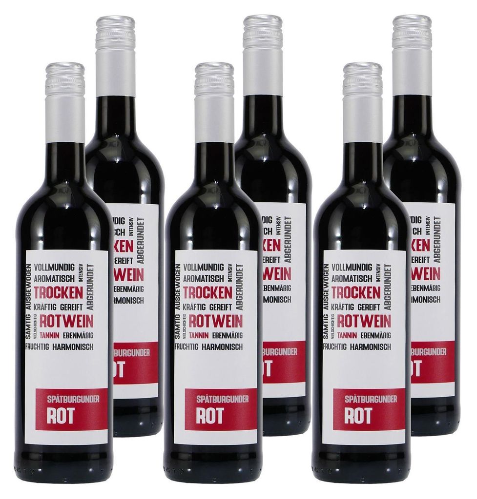 Spätburgunder Baden Rotwein -trocken- (6 x 0,75L)