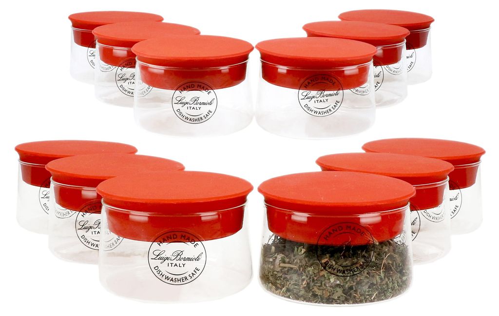 Bormioli 12-tlg. Set Vorratsgläser Omnia 0,25L mit Produktbild 