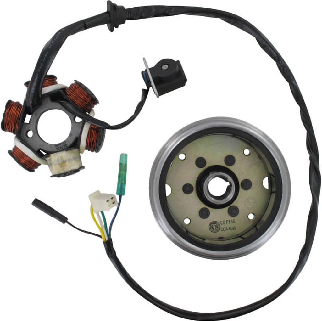 AEON Lichtmaschine Overland 180 Stator Quad ATV 180ccm 4Takt Motorroller.de Ankerplatte Anker-Platte Stromerzeuger Strom-Generator Licht-Maschine UTV