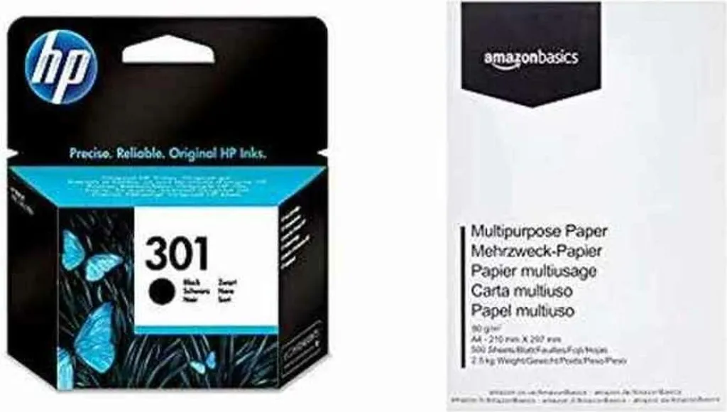 Kit HP 301 CH561EE CH562EE - Inchiostro Originale per Deskjet e Envy