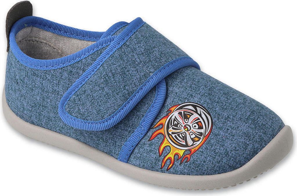 Hausschuhe Befado SOFTER 902X019 902Y019 barefoot blau