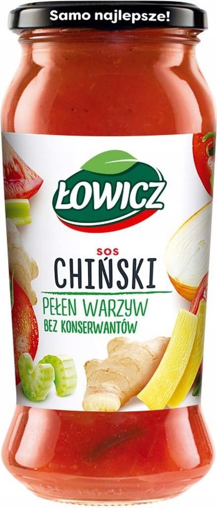 Łagodny sos chiński Łowicz 500 g Zdjęcie produktu 