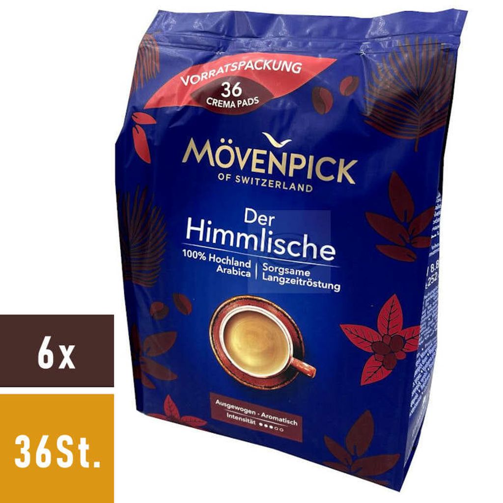 Mövenpick Der Himmlische Kaffeepads 6x36St. | Kaufland.de