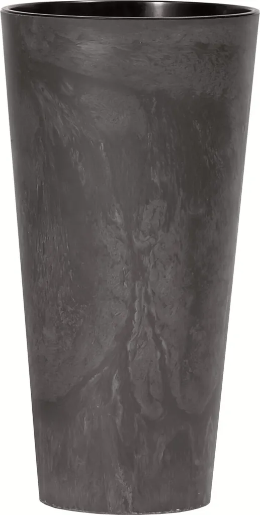 Grand cache-pot Tubus Slim Beton déco intérieur et terrasse 30x57cm