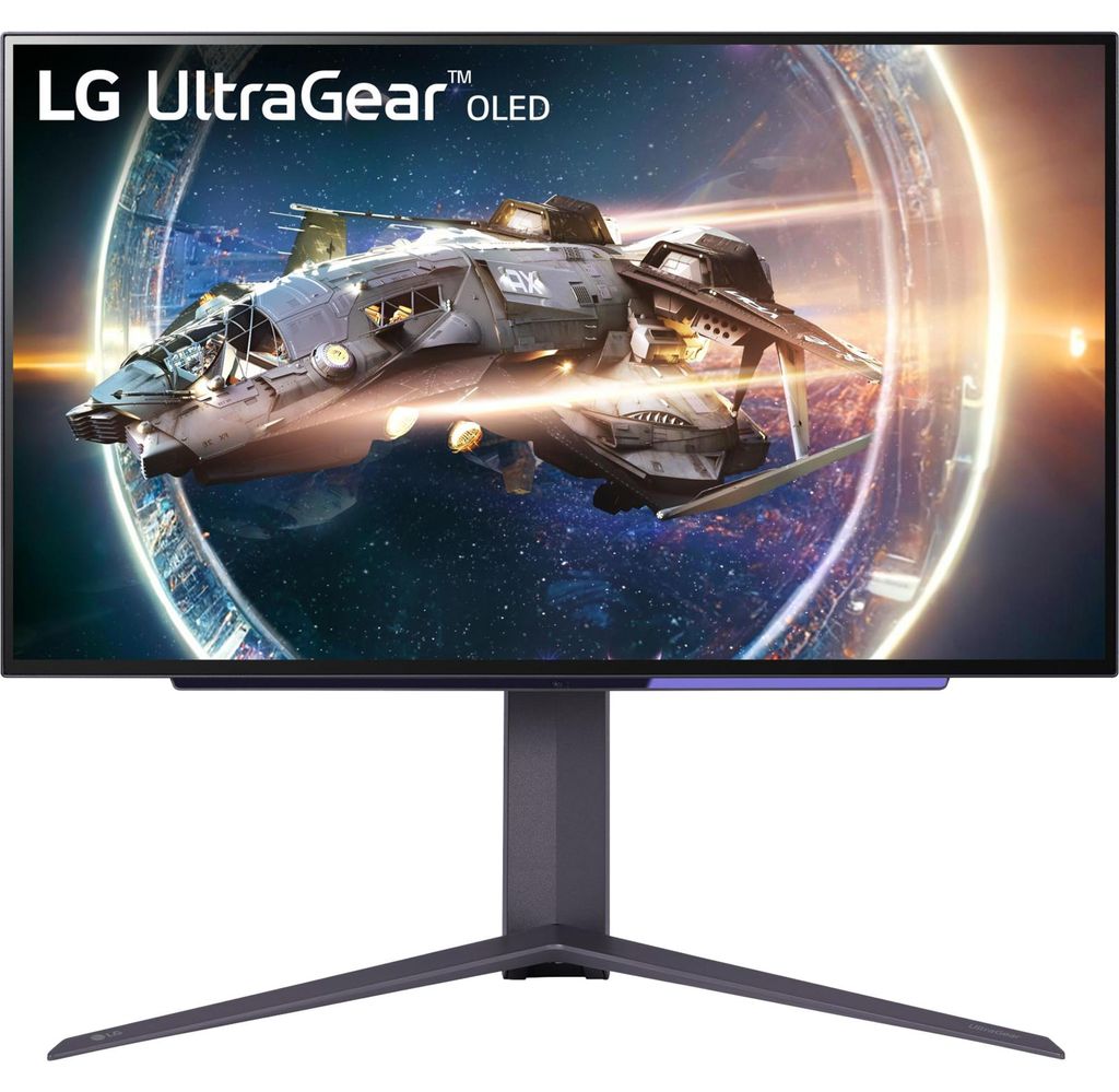 LG UltraGear 27GR95QE-B, Gaming-Monitor, (QHD, AMD Produktbild 