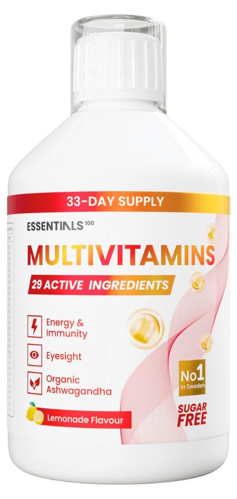 Swedish Essentials Multivitamine – 29 actieve ingrediënten, Productafbeelding 