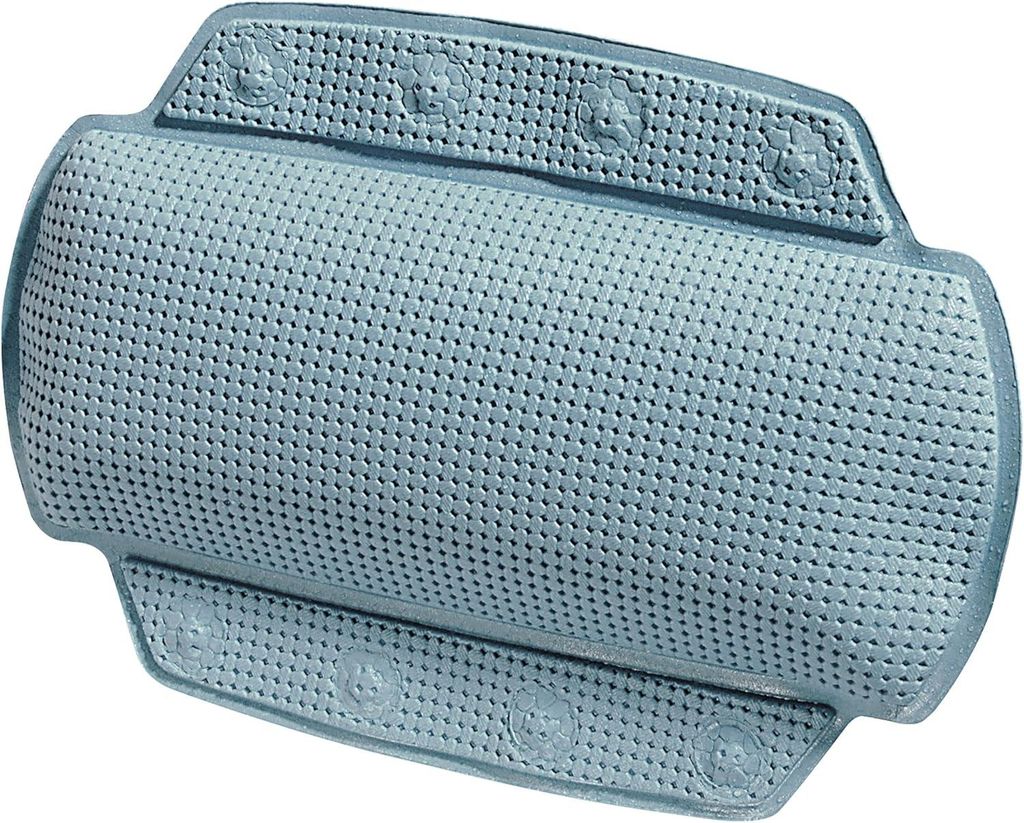 Coussin de Baignoire PVC Alaska 32x23cm Grau