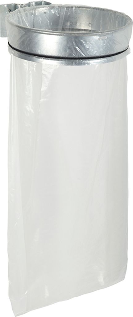 Rossignol 57118 Müllsackhalterung ECOLLECTO EXTREME für die Wand ohne Deckel, feuerverzinkt, 110 L