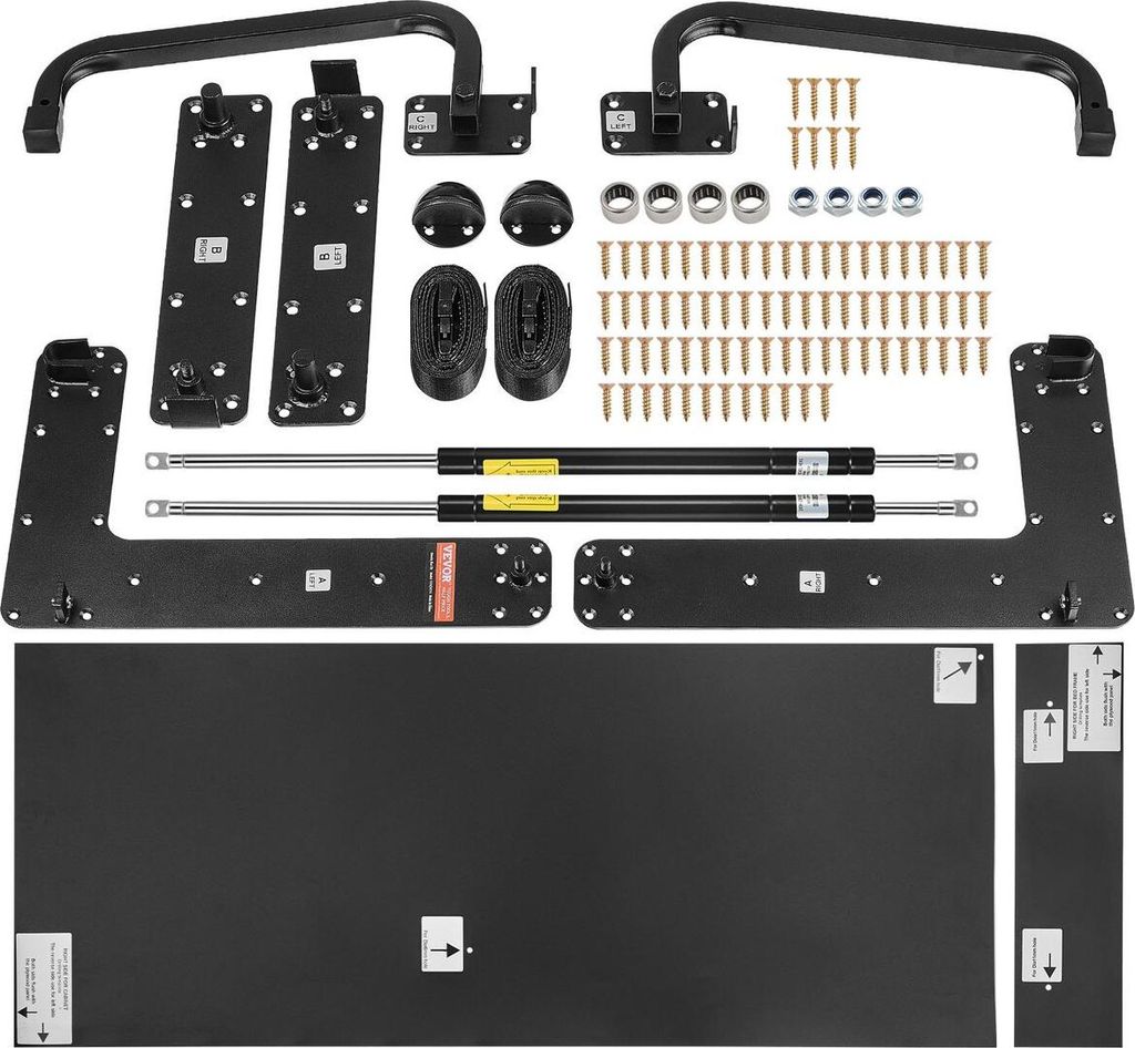 Murphy Bed Kit Full Deluxe DIY Wandbett Mechanisches Beschlagset Klappbar