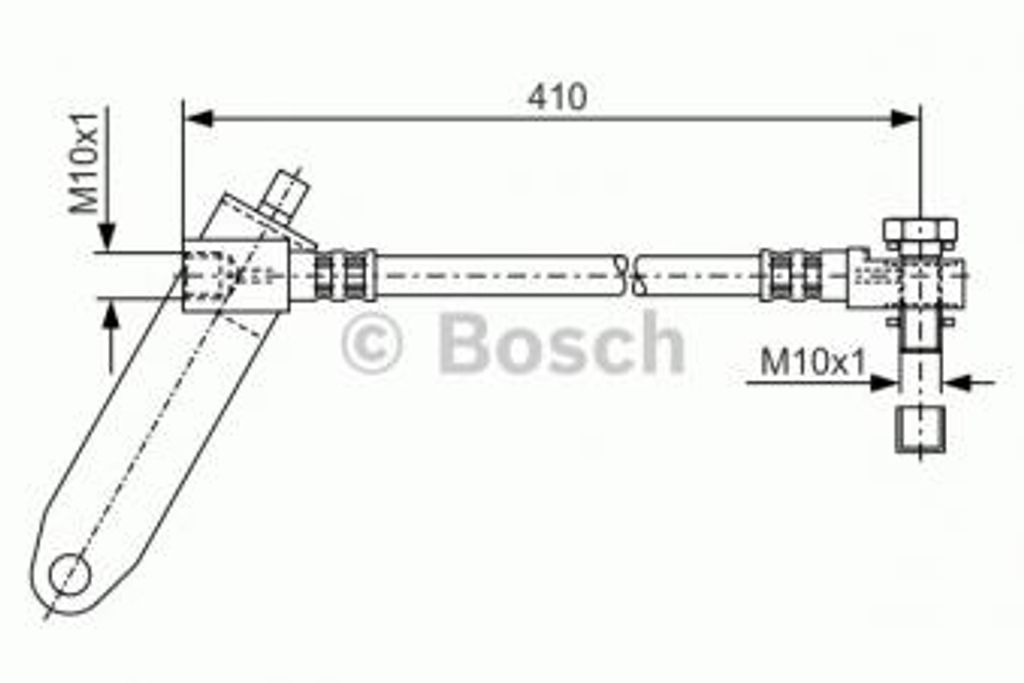 Bosch Bremsschlauch 1 987 481 047