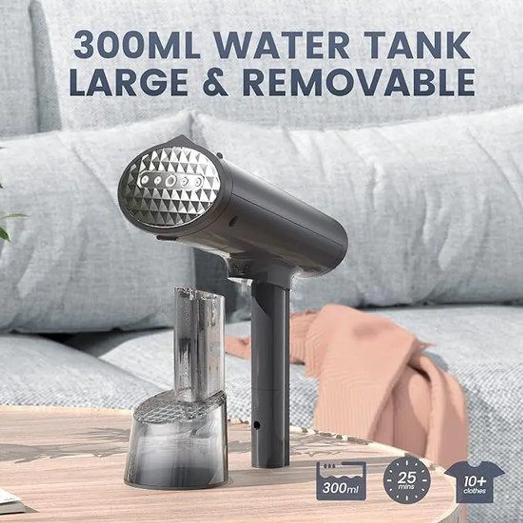 Défroisseur à vapeur portable et efficace pour tous types de textiles