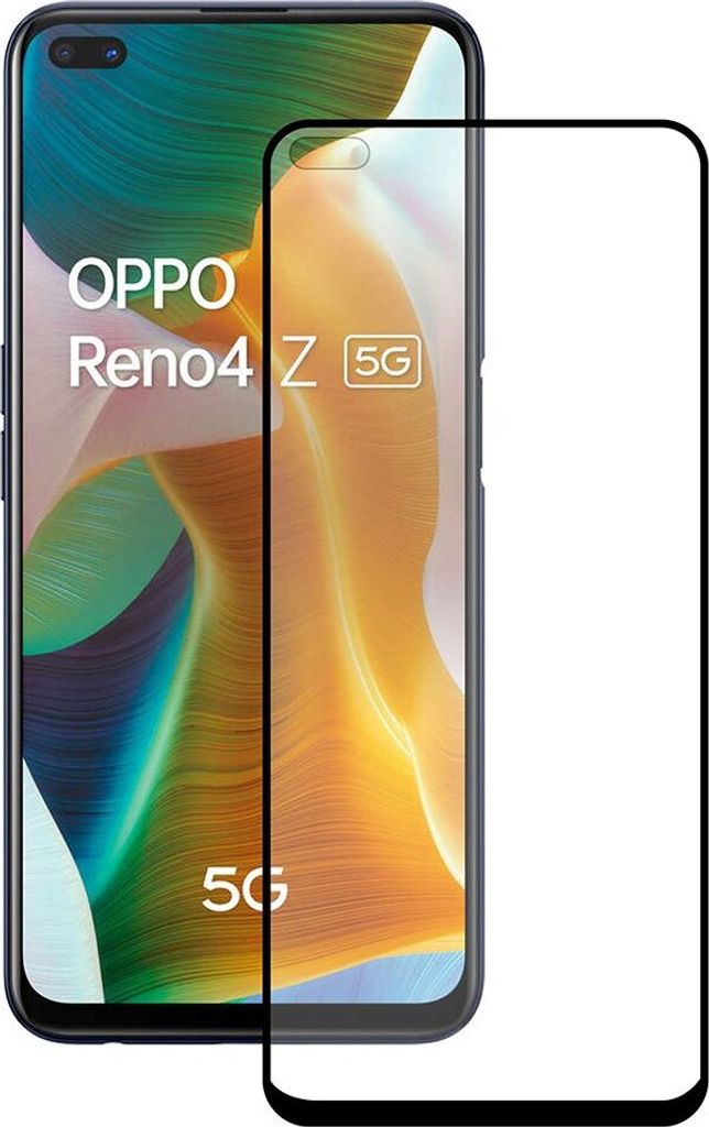 Bildschirmschutz aus Hartglas fürs Handy Oppo Reno 4Z 5G KSIX Full Glue 2.5D