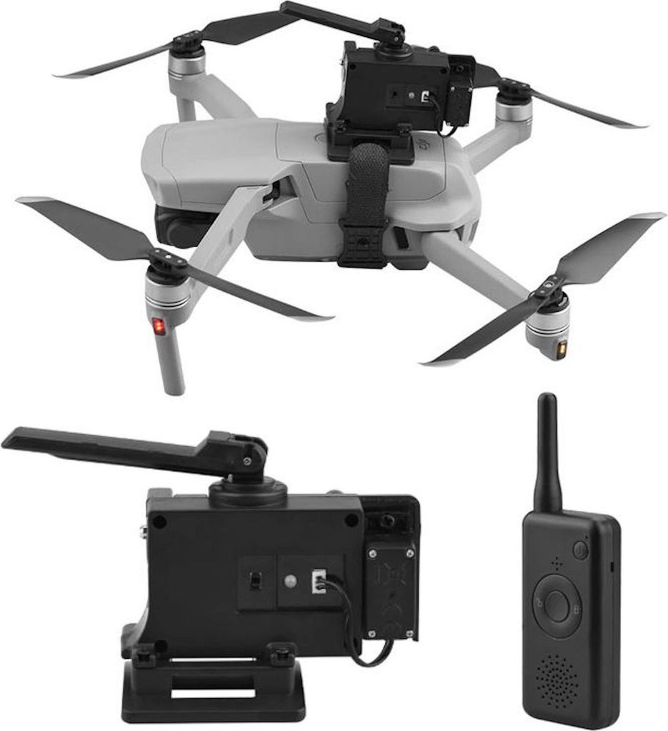 Für DJI Mavic Air 2 / Air 2S / Mini 4 Pro / 3 Drohnenwerfer Schwarz
