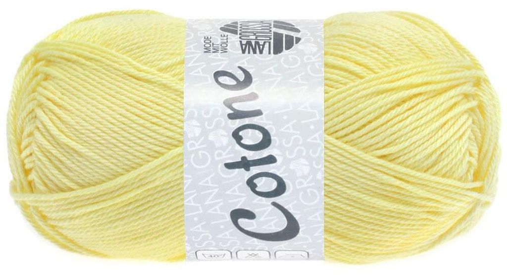 Lana Grossa - Cotone 0064 vanille Produktbild 