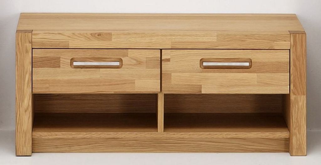 Fenja Bank Garderobe Wildeiche Natur