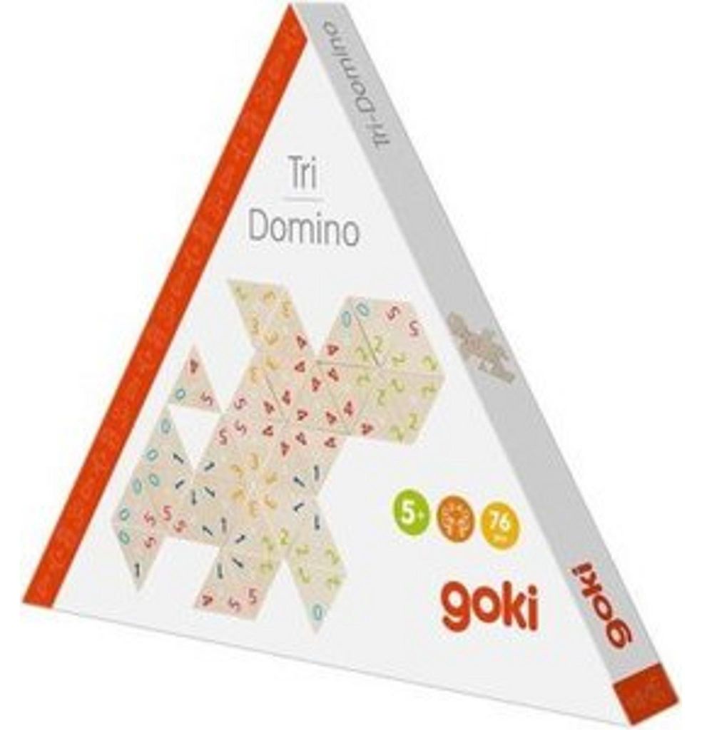 goki Tri-Domino, 76 Teile aus Holz Produktbild 