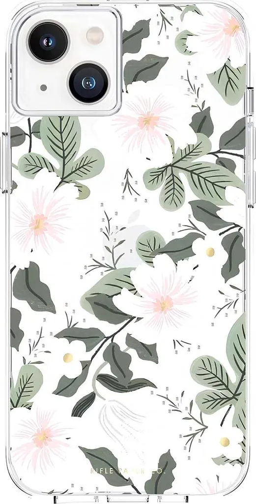 Coque iPhone 14 Plus Rifle Paper Willow - Protection Fine et Fleurie