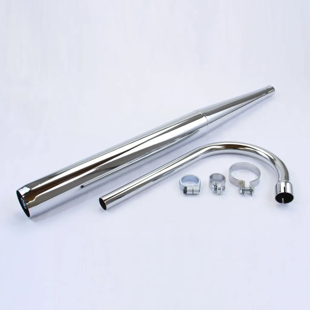 Échappement et coude pour Zündapp C 50 Sport Type 517-21 23 et GTS 50