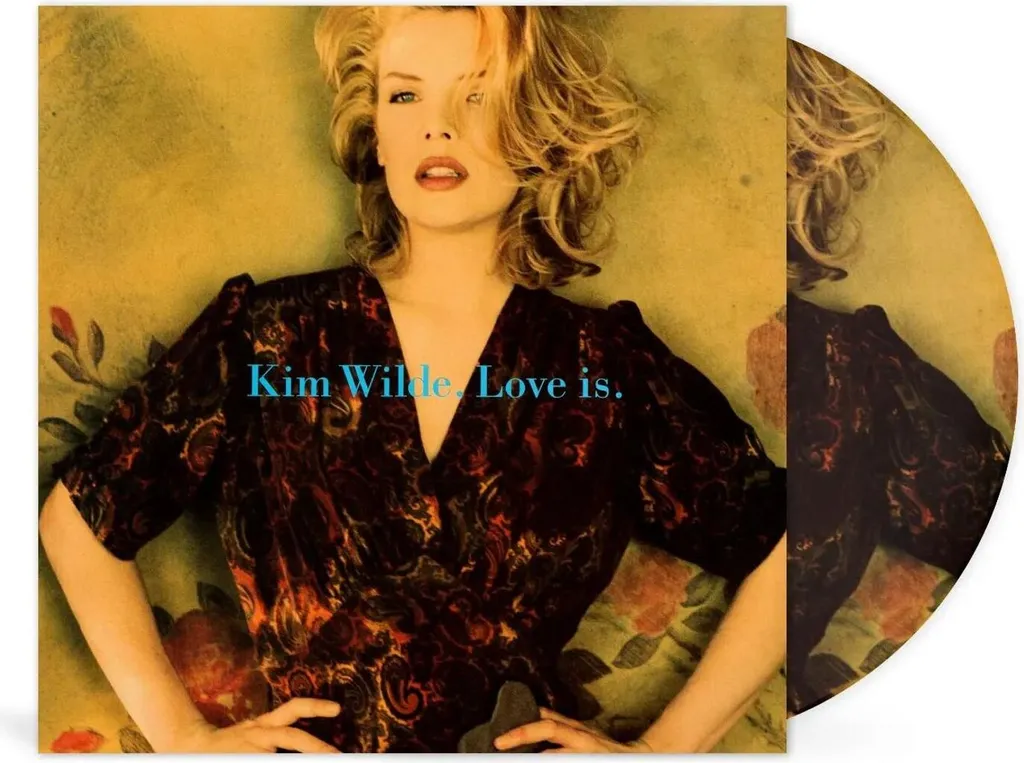 Disque d'images Kim Wilde Love Is Vinyle Couleur Album de Collection