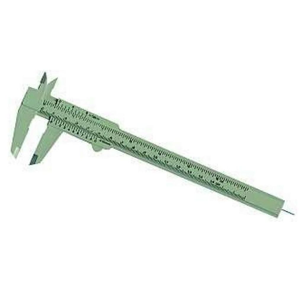 BRÜDER MANNESMANN Schieblehre aus Kunststoff 150 mm Produktbild 
