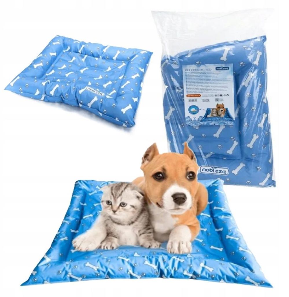 Kühlmatte für Tiere 65 cm x 55 cm Nobleza – Schlafplatz für Produktbild 