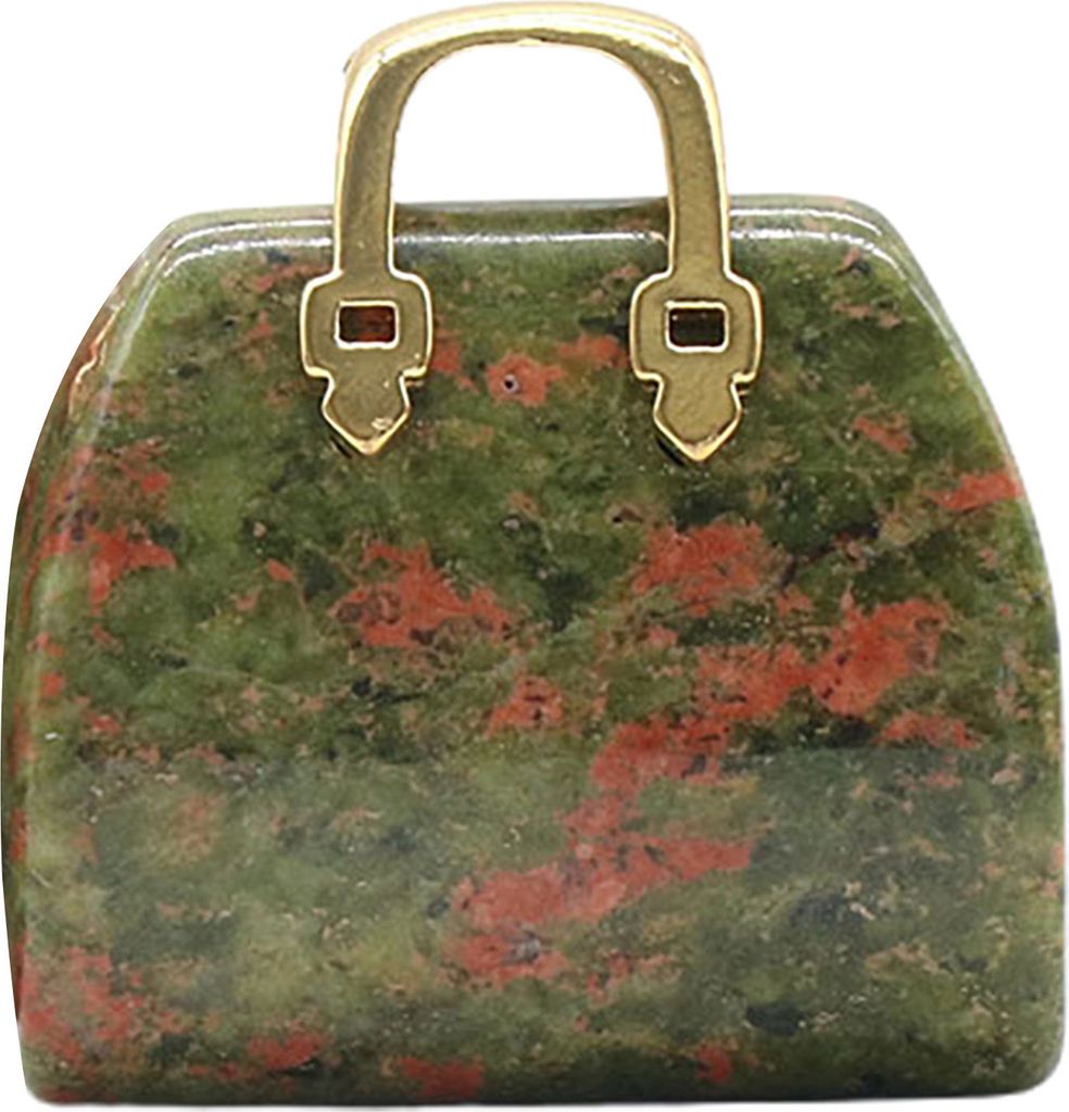 Handtasche Statue Hand geschnitzt feines Textur Anti-Fade Nicht einfach zu brechen breite Anwendung Wohnheimdekoration Exquisites Kunsttaschenmodel...