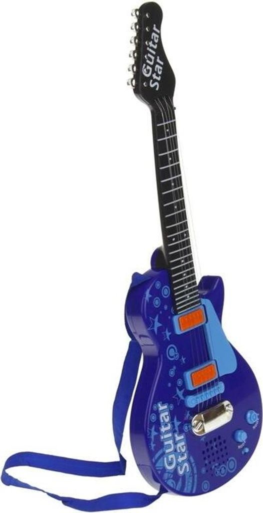 Simba MMW Rockguitar – Guitare Jouet 56 Cm, Cordes Métal, Démo Rock – Assortiment De Couleurs Aléatoire