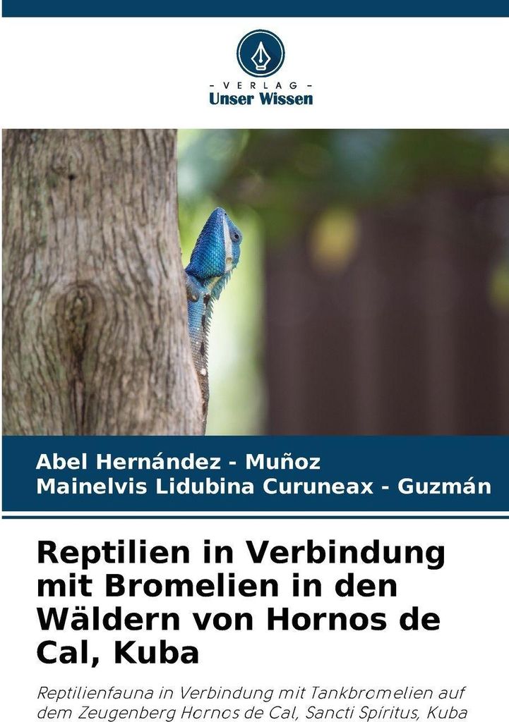 Reptilien in Verbindung mit Bromelien in den Wäldern von Hornos de Cal, Kuba