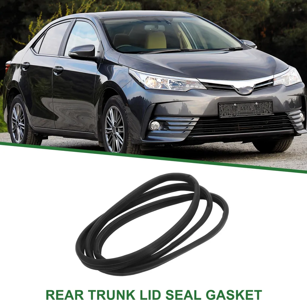 Étanchéité Malle Arrière Toyota Corolla 2009-2013 : Joint Caoutchouc Noir