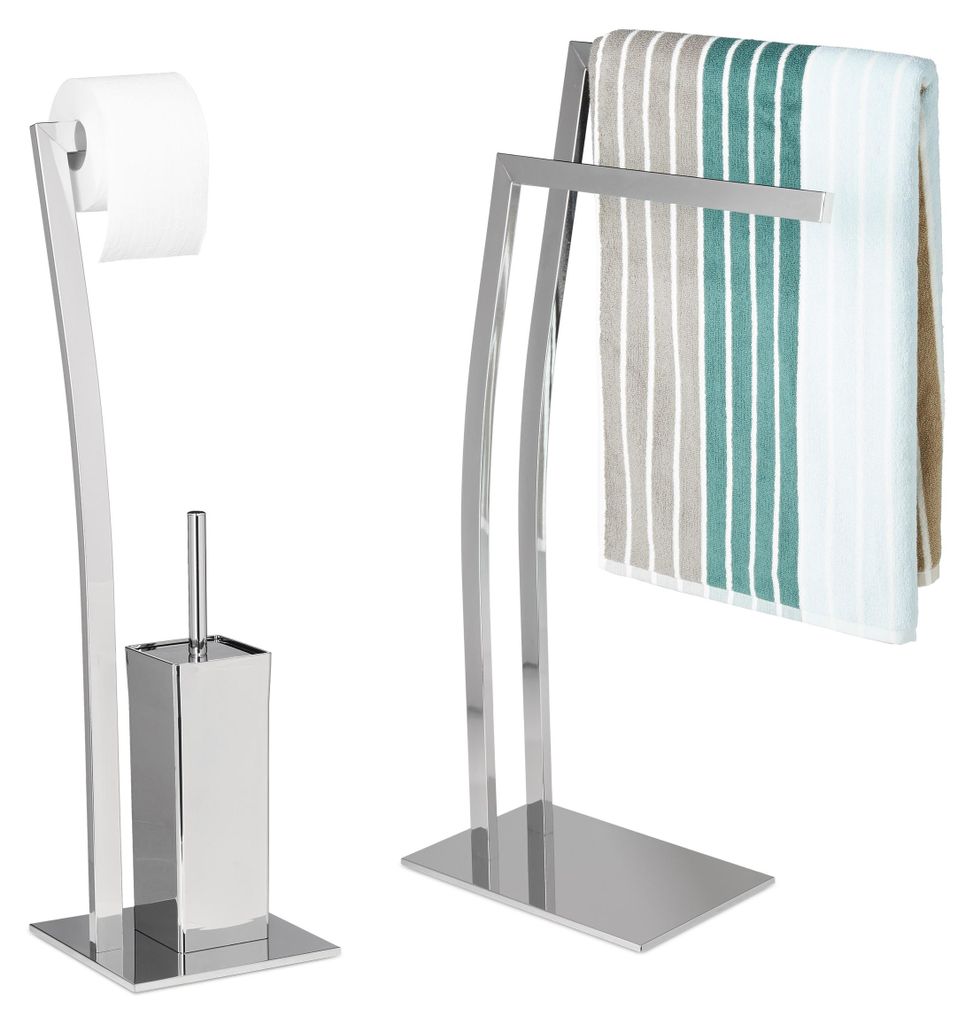 Conjunto de 2 piezas Bad Set WIMEDO: soporte para toallas Imagen del producto 