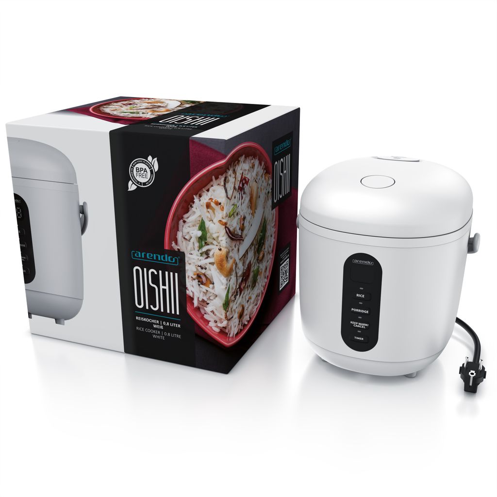 Arendo Rice Cooker digital 0,8 l s odmerkou a lyžicou na Obrázok produktu 7