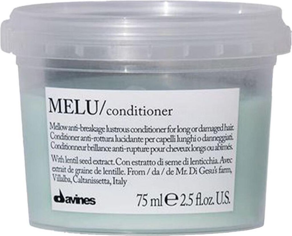 Davines Essential Haircare Melu Conditioner pflegender Conditioner pro dlouhé a lámavé vlasy 75 ml