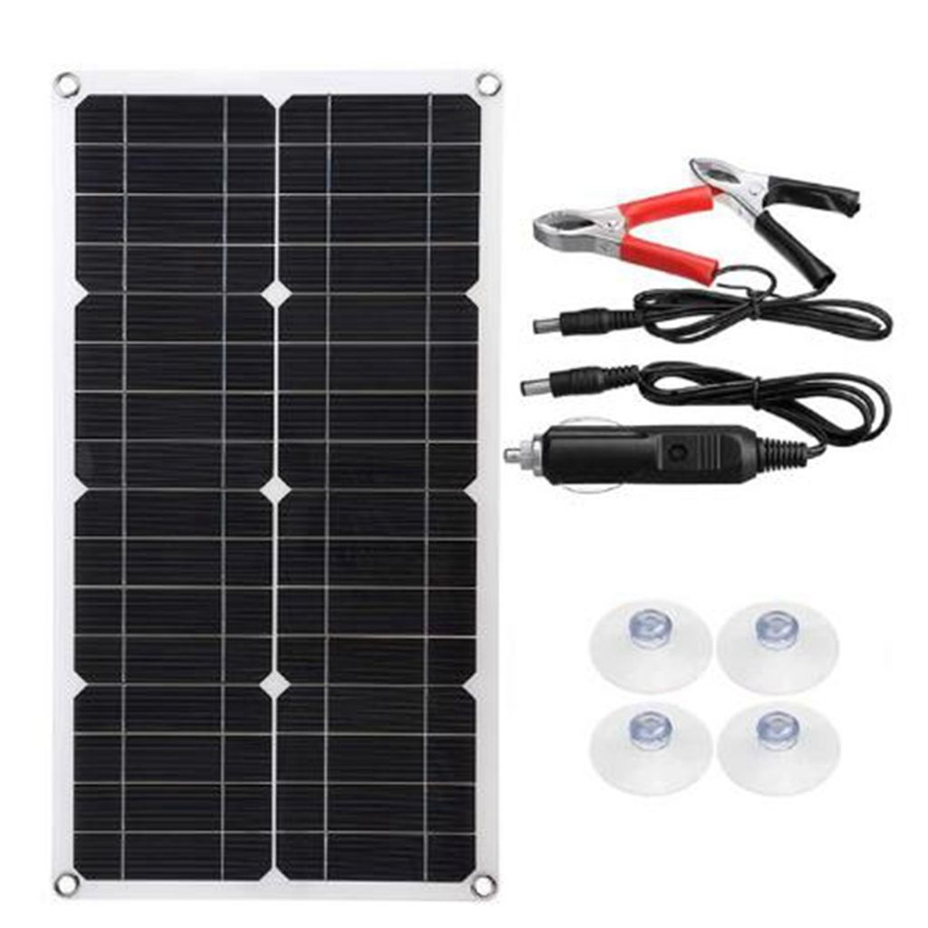 Solaranlage Solarset flexibel Monokristallin Wohnmobil Solarmodul für Wohnwagen 