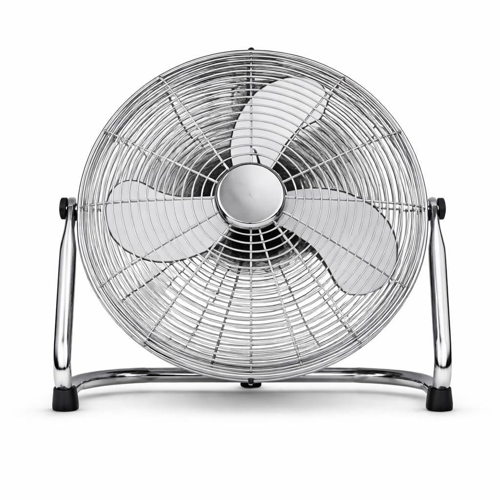 Ventilatore da pavimento in metallo – Ventilatore da tavolo Immagine del prodotto 