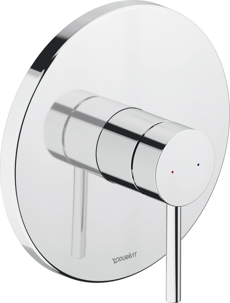 Duravit Circle Einhebel-Brausemischer, Unterputz,Verbraucher 1, chrom, CE4210010010