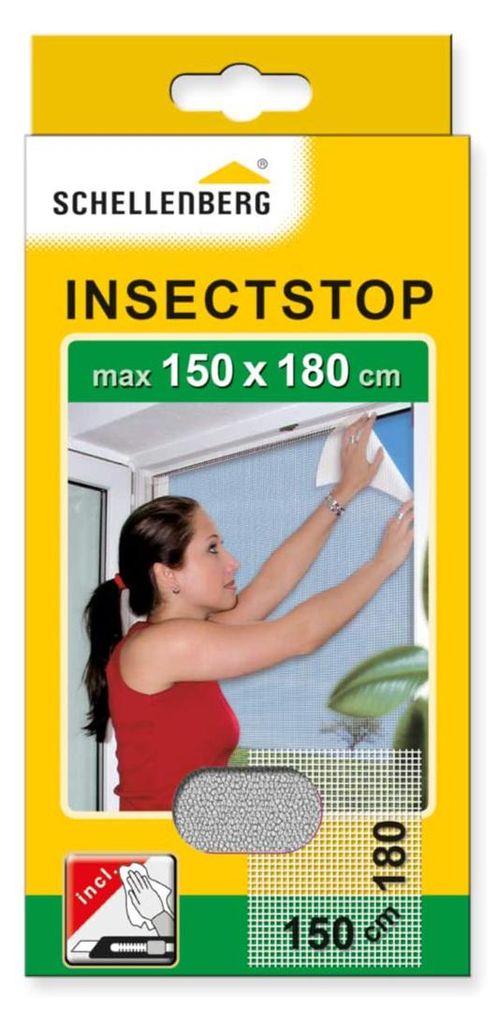 Moskitiera Schellenberg 150x180cm z taśmą mocującą biała Zdjęcie produktu 