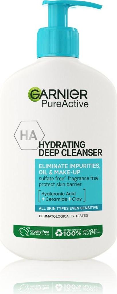 Hydratisierendes Reinigungsgel gegen Hautunreinheiten Pure Active ( Hydrating Deep Clean ser) 250 ml