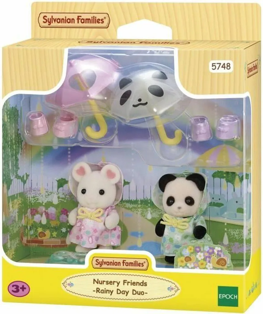 Coffret Salon de Thé Sylvanian Families 5748 pour Figurines et Jeux