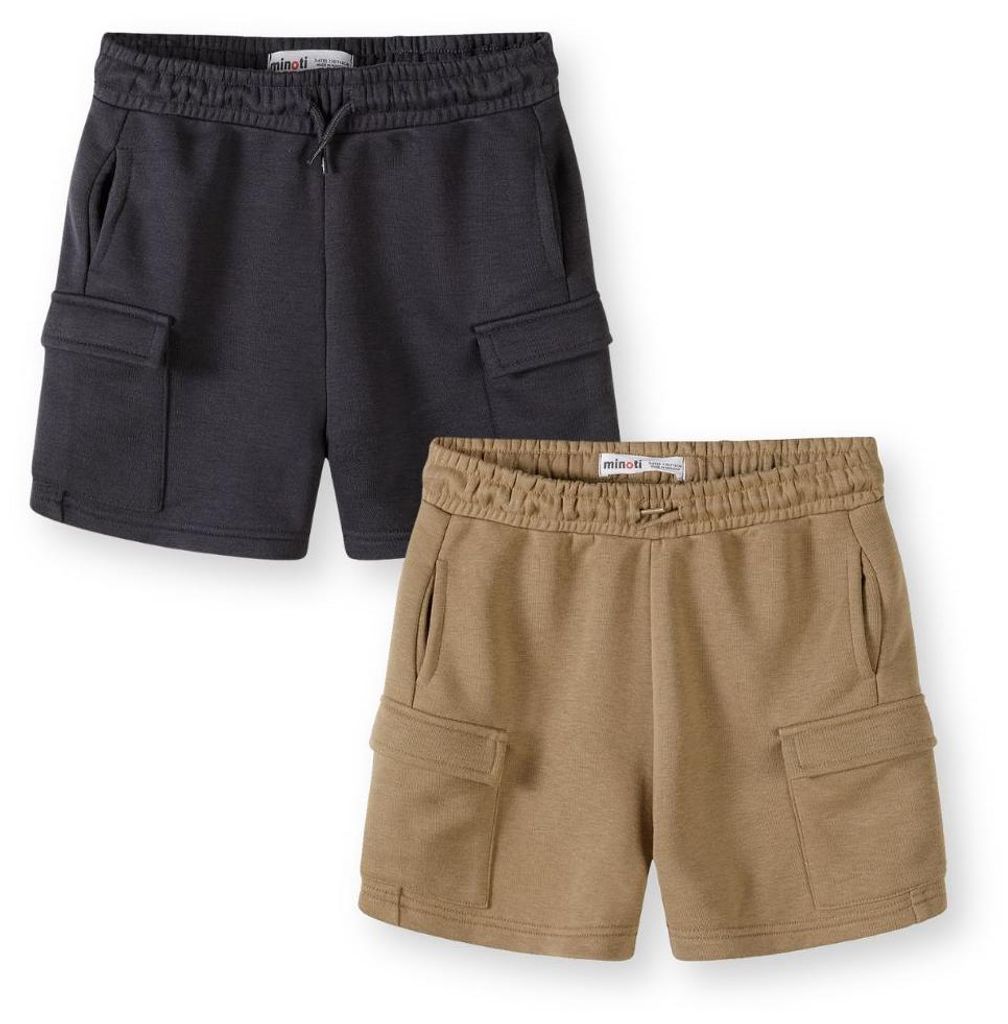 Minoti Cargoshorts Baumwolle Hellbraun Gr. 122 für Jungen
