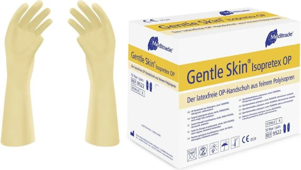 Meditrade 952265 Isopretex Guanti OP: Precisione Chirurgica Taglia 6.5