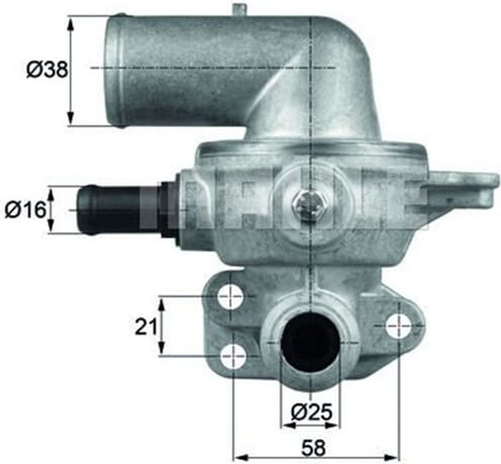 Mahle Thermostat für Citroen Mini Mitsubishi Peugeot Subaru Toyota