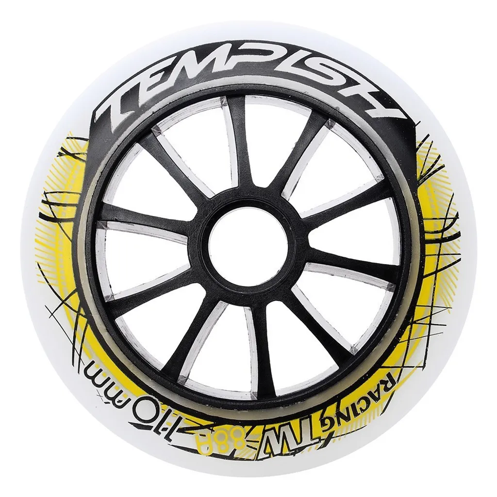 Roues de rollers vitesse 110 mm Tempish Tw 85A pour entraînement intensif