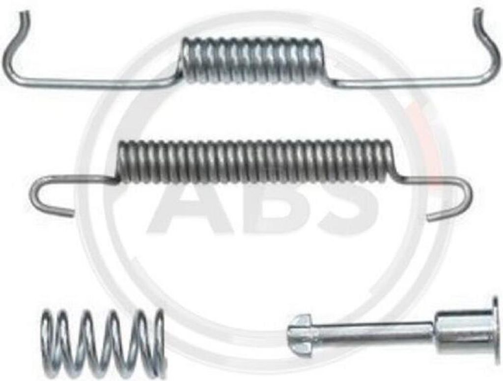 Zubehörsatz Feststellbremsbacken A.B.S. hinten für VW Transporter V Bus (7HB, 7HJ, 7EB, 7EJ, 7EF, 7EG, 7HF, 7EC) Multivan V Transporter V Kastenw...