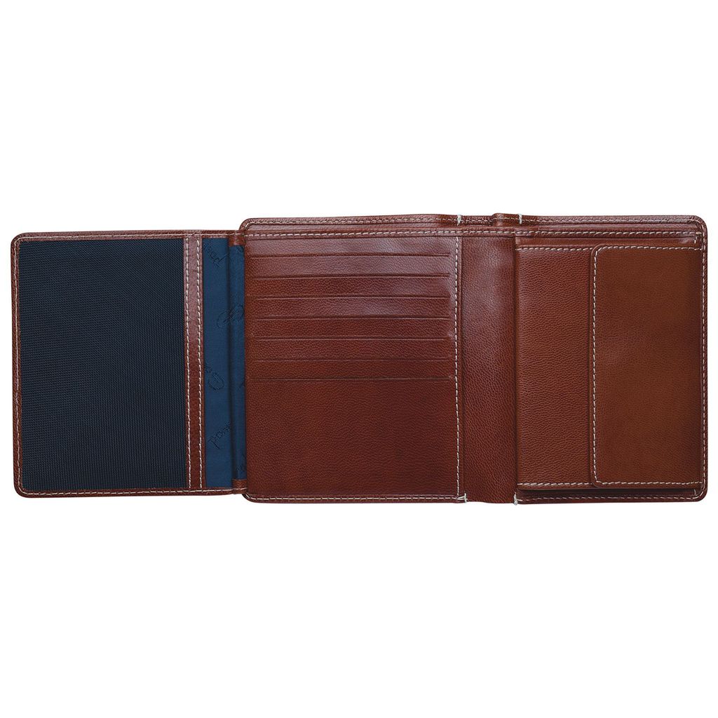 Golden Head Geldbörse Bari RFID Protect Combi Wallet Cognac braun