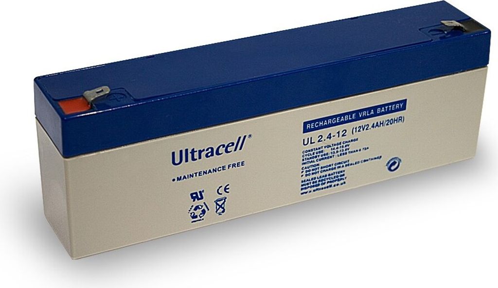 Batteria al piombo Ultracell 12V 2,4 Ah Immagine del prodotto 
