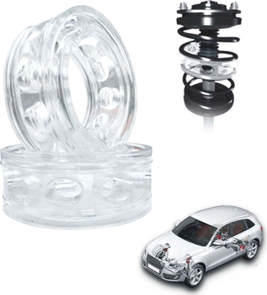 2 PCS Auto Auto B+ Typ Stoßdämpfer Feder Stoßdämpfer Power Stoßdämpfer Puffer, Spring Spacing: 38mm, Kolloid Höhe: 72mm