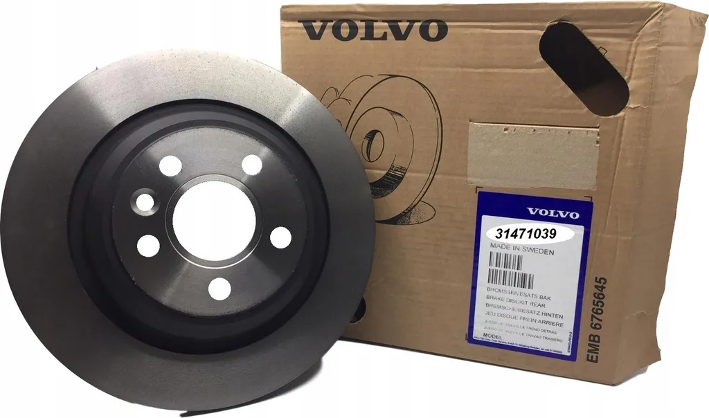 Disques de frein arrière Volvo V40 : éliminez bruits et vibrations 31471039